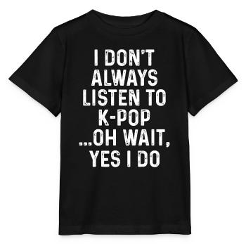 K-Pop-Fan Geschenk Koreanische Popmusik - Stanley/Stella Kinder T-Shirt MINI CREATOR  - Schwarz - Vorne - Mikhail (115cm)