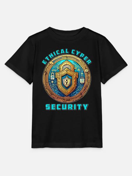 Ethical Cyber Security - Stanley/Stella Kinder T-Shirt MINI CREATOR - Schwarz
