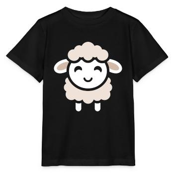 Baby Schaf Kleines Mutterschaf - Stanley/Stella Kinder T-Shirt MINI CREATOR  - Schwarz - Vorne - Mikhail (115cm)