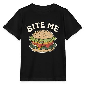BURGER ME - T-shirt bio MINI CREATOR Stanley/Stella Enfant - noir - Devant - Mikhail (115cm)