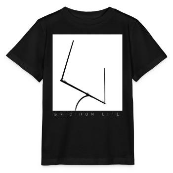 Gridiron Football Touchdown am amerikanischen Spieltag - Stanley/Stella Kinder T-Shirt MINI CREATOR  - Schwarz - Vorne - Mikhail (115cm)