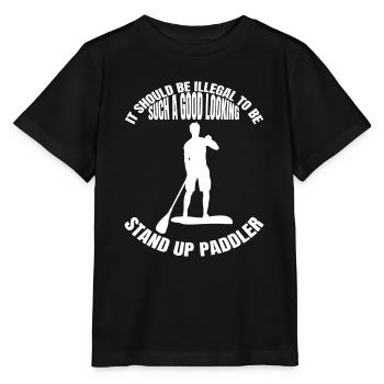 Stand Up Paddling Stand Up Paddling Stand-Up Paddling - Stanley/Stella MINI CREATOR Kids’ T-Shirt - black - Front - Mikhail (115cm)