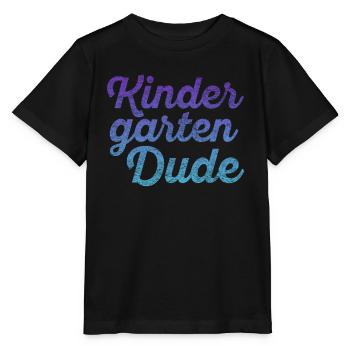 Kindergarten Dude Funny Pre School Bff - Stanley/Stella MINI CREATOR Kids’ T-Shirt - black - Front - Mikhail (115cm)