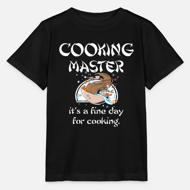 Master chef - Stanley/Stella MINI CREATOR Kids’ T-Shirt - black