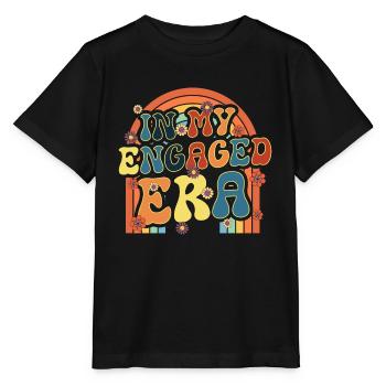 Dedicated friends engagement bride - Stanley/Stella MINI CREATOR Kids’ T-Shirt - black - Front - Mikhail (115cm)