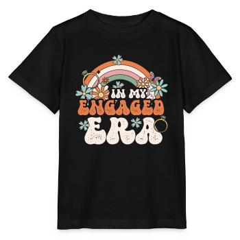 Dedicated friends engagement bride - Stanley/Stella MINI CREATOR Kids’ T-Shirt - black - Front - Mikhail (115cm)