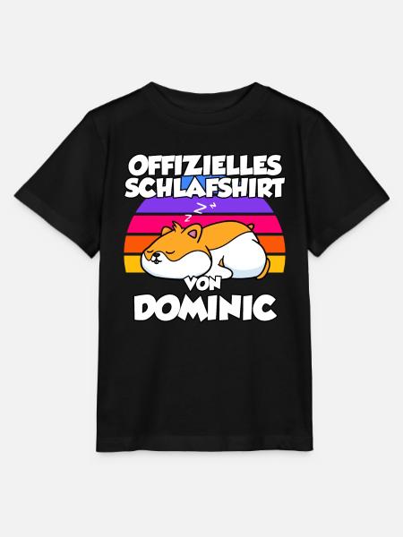 Offizielles Schlafshirt Von Dominic - Stanley/Stella Kinder T-Shirt MINI CREATOR - Schwarz