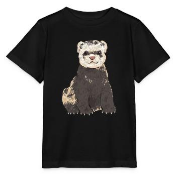 Ferret Owner Ferret - Stanley/Stella MINI CREATOR Kids’ T-Shirt - black - Front - Mikhail (115cm)