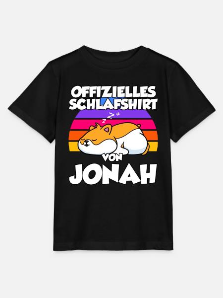 Offizielles Schlafshirt Von Jonah - Stanley/Stella Kinder T-Shirt MINI CREATOR - Schwarz