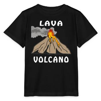 VOLCAN DE LAVE - T-shirt bio MINI CREATOR Stanley/Stella Enfant - noir - Devant - Mikhail (115cm)