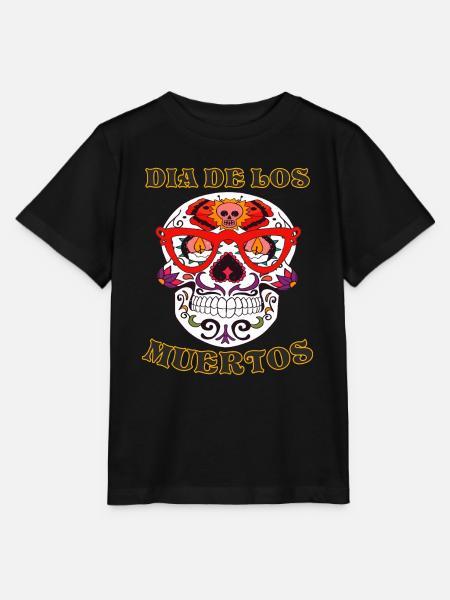 DIA DE LOS MUERTOS - Stanley/Stella Kinder T-Shirt MINI CREATOR - Schwarz