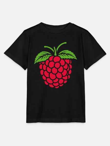 Himbeere - Stanley/Stella Kinder T-Shirt MINI CREATOR - Schwarz