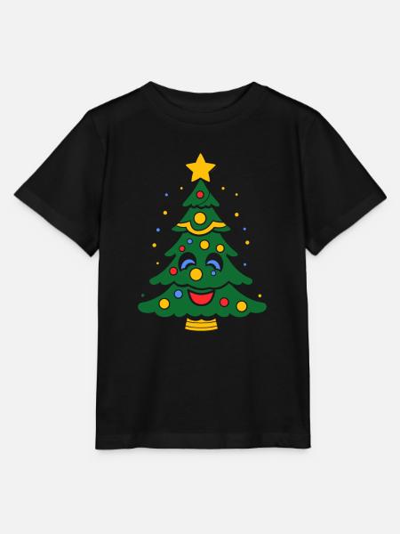 Kleiner Weihnachtsbaum - Stanley/Stella Kinder T-Shirt MINI CREATOR  - Schwarz