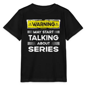 En parlant de séries drôles - T-shirt bio MINI CREATOR Stanley/Stella Enfant - noir - Devant - Mikhail (115cm)