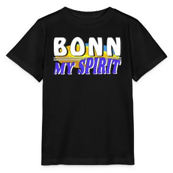 BONN MON - T-shirt bio MINI CREATOR Stanley/Stella Enfant - noir - Devant - Mikhail (115cm)