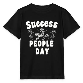 Success Day - Stanley/Stella MINI CREATOR Kids’ T-Shirt - black - Front - Mikhail (115cm)