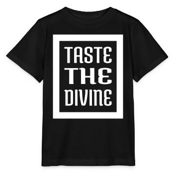 blissful cooking jokes awesome - Stanley/Stella MINI CREATOR Kids’ T-Shirt - black - Front - Mikhail (115cm)