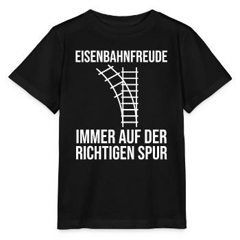 Chemin de fer miniature Train miniature Train Chemin de fer Chemin de fer Chemin de fer Train miniature Train modèle T - T-shirt bio MINI CREATOR Stanley/Stella Enfant - noir - Devant - Mikhail (115cm)
