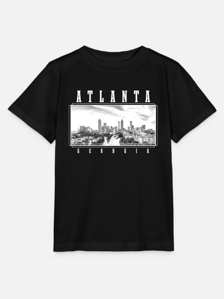Atlanta Georgia - Stanley/Stella Kinder T-Shirt MINI CREATOR - Schwarz