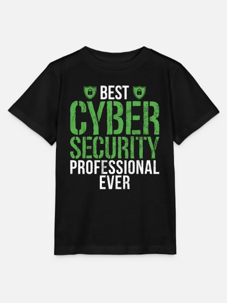 Cyber-sicherheits-hacker-hacking - Stanley/Stella Kinder T-Shirt MINI CREATOR  - Schwarz