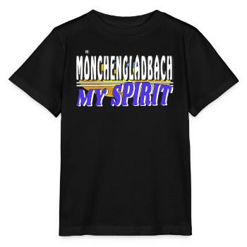 MÖNCHENGLADBACH MY SPIRIT - Stanley/Stella MINI CREATOR Kids’ T-Shirt - black - Front - Mikhail (115cm)