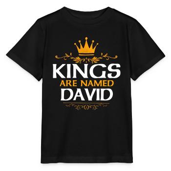 David - Stanley/Stella Kinder T-Shirt MINI CREATOR  - Schwarz - Vorne - Mikhail (115cm)