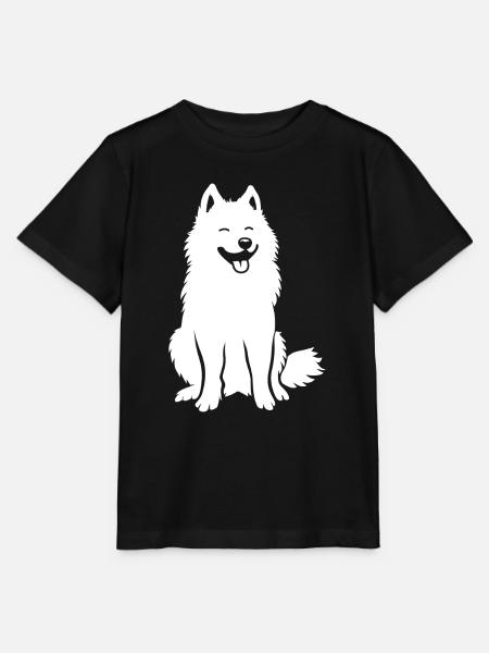 Samojede - Stanley/Stella Kinder T-Shirt MINI CREATOR - Schwarz