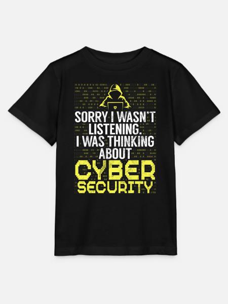 Cyber-sicherheits-hacker-hacking - Stanley/Stella Kinder T-Shirt MINI CREATOR - Schwarz