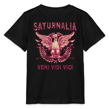 SATURNALIA ROMA INVICTA - Stanley/Stella MINI CREATOR Kids’ T-Shirt - black - Front - Mikhail (115cm)