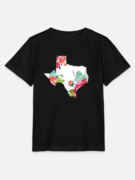 Texas - Stanley/Stella Kinder T-Shirt MINI CREATOR - Schwarz