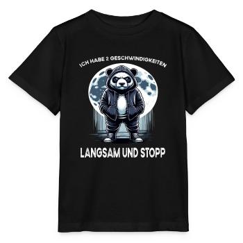 Ich hasse Menschen Morgenmuffel im Büro lustig - Stanley/Stella Kinder T-Shirt MINI CREATOR  - Schwarz - Vorne - Mikhail (115cm)
