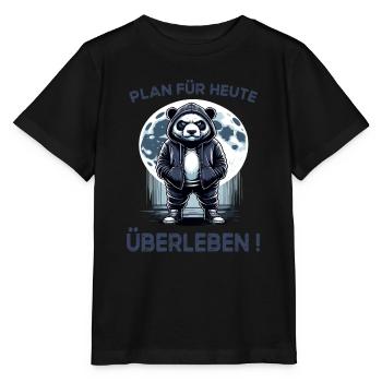 Ich hasse Menschen Morgenmuffel im Büro lustig - Stanley/Stella Kinder T-Shirt MINI CREATOR  - Schwarz - Vorne - Mikhail (115cm)