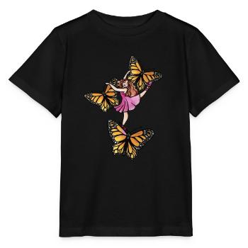 Ballerina - Stanley/Stella Kinder T-Shirt MINI CREATOR  - Schwarz - Vorne - Mikhail (115cm)