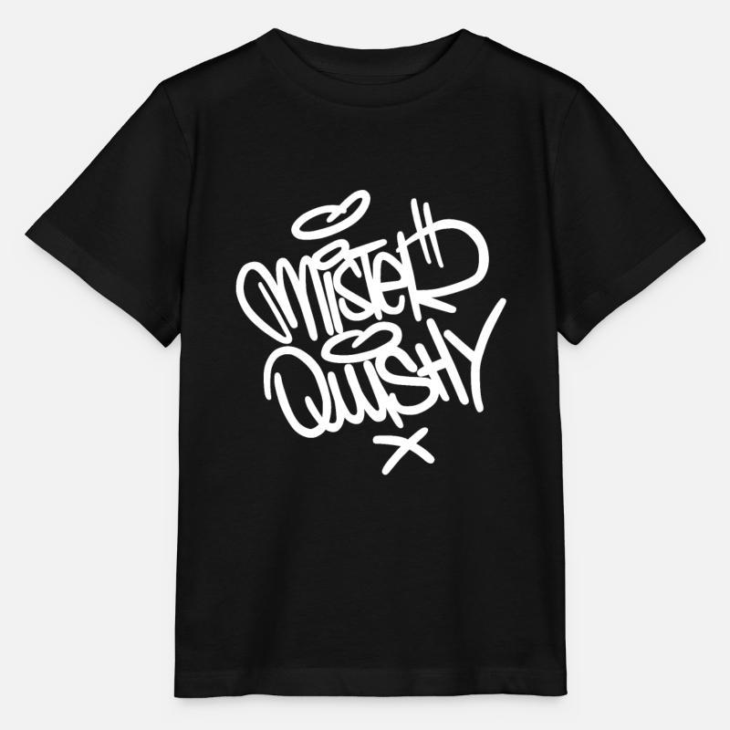 Mister quishy - T-shirt bio MINI CREATOR Stanley/Stella Enfant - noir