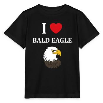 Citation humour Oiseau aigle - T-shirt bio MINI CREATOR Stanley/Stella Enfant - noir - Devant - Mikhail (115cm)