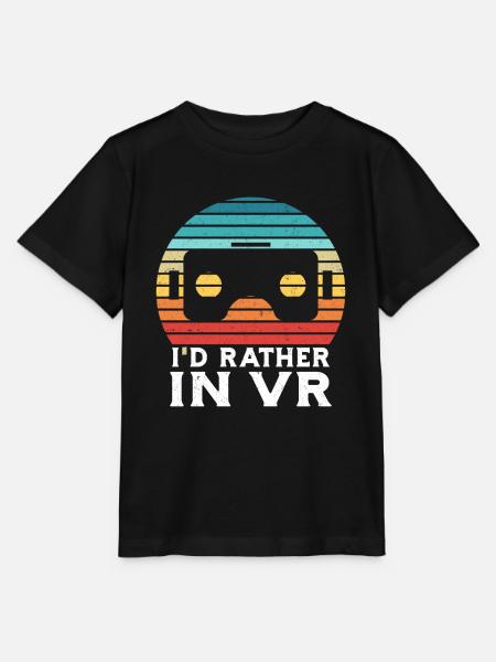 Virtual Reality VR Gamer Funnz - Stanley/Stella Kinder T-Shirt MINI CREATOR - Schwarz
