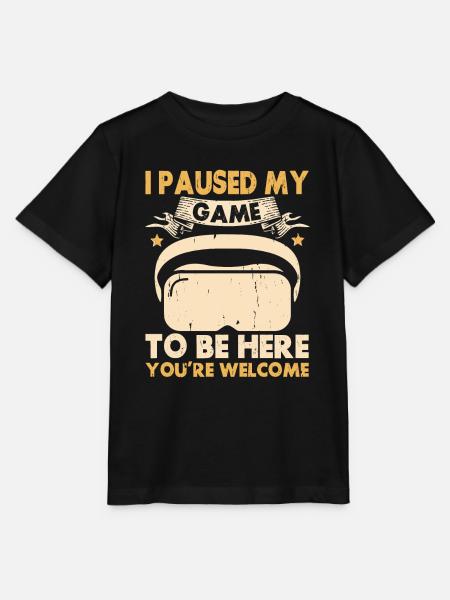 Virtual Reality VR Gamer Funnz - Stanley/Stella Kinder T-Shirt MINI CREATOR - Schwarz