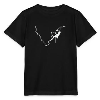 Climbing, Bouldering, Sports - Stanley/Stella MINI CREATOR Kids’ T-Shirt - black - Front - Mikhail (115cm)