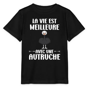 Strauß Zitat - Stanley/Stella Kinder T-Shirt MINI CREATOR  - Schwarz - Vorne - Mikhail (115cm)