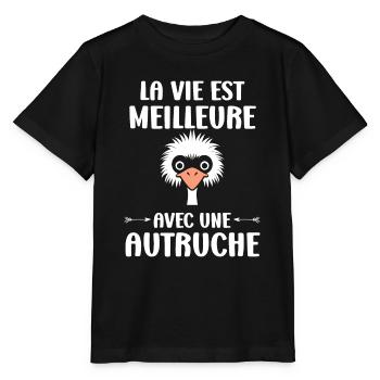 Strauß Zitat - Stanley/Stella Kinder T-Shirt MINI CREATOR  - Schwarz - Vorne - Mikhail (115cm)