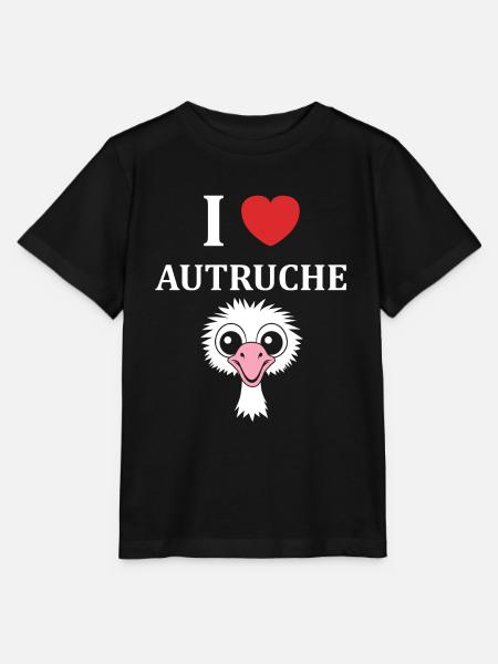 Humorvolles Strauß-Zitat - Stanley/Stella Kinder T-Shirt MINI CREATOR - Schwarz