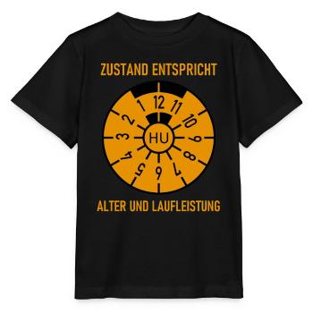 HU - Zustand entspricht Alter und Laufleistung - Stanley/Stella Kinder T-Shirt MINI CREATOR  - Schwarz - Vorne - Mikhail (115cm)