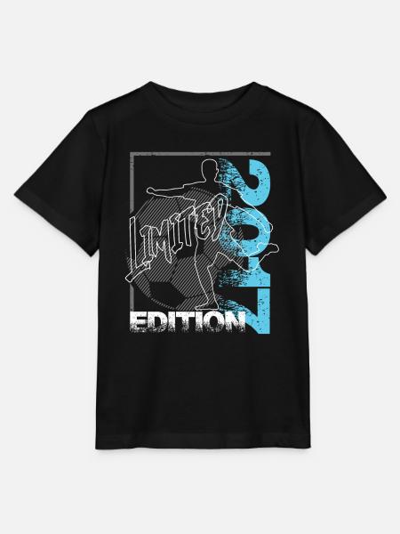 Limited Edition 2017 Limited Edition Fußball - Stanley/Stella Kinder T-Shirt MINI CREATOR  - Schwarz