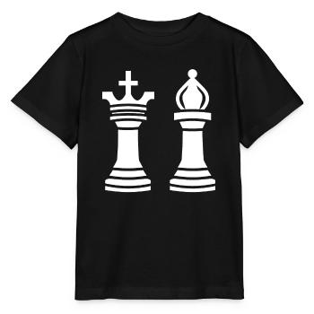 Jeux échecs - T-shirt bio MINI CREATOR Stanley/Stella Enfant - noir - Devant - Mikhail (115cm)