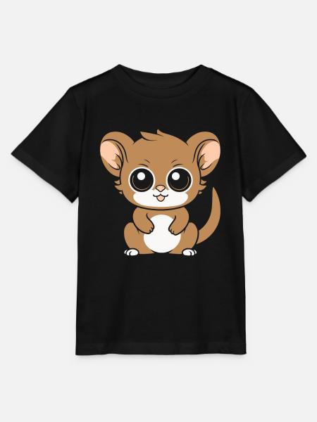 Koboldmaki - Stanley/Stella Kinder T-Shirt MINI CREATOR - Schwarz