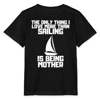 Segelsport Segler Segelschiff Segelboot Segeln - Stanley/Stella Kinder T-Shirt MINI CREATOR  - Schwarz - Vorne - Mikhail (115cm)