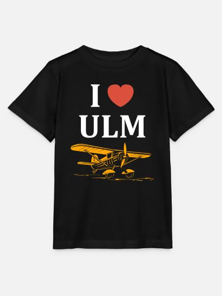 Ich liebe Ulm - Stanley/Stella Kinder T-Shirt MINI CREATOR  - Schwarz