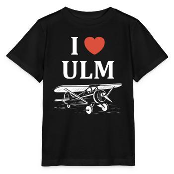 I love ulm - Stanley/Stella MINI CREATOR Kids’ T-Shirt - black - Front - Mikhail (115cm)