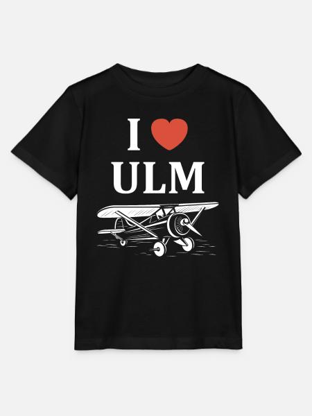 Ich liebe Ulm - Stanley/Stella Kinder T-Shirt MINI CREATOR  - Schwarz