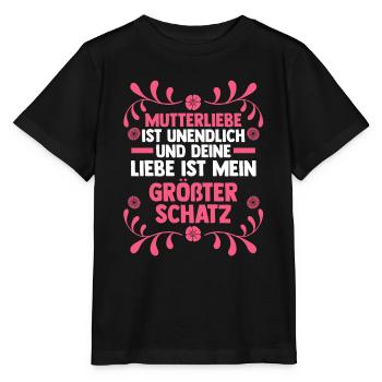 Mutter Muttertag Mama - Stanley/Stella Kinder T-Shirt MINI CREATOR  - Schwarz - Vorne - Mikhail (115cm)